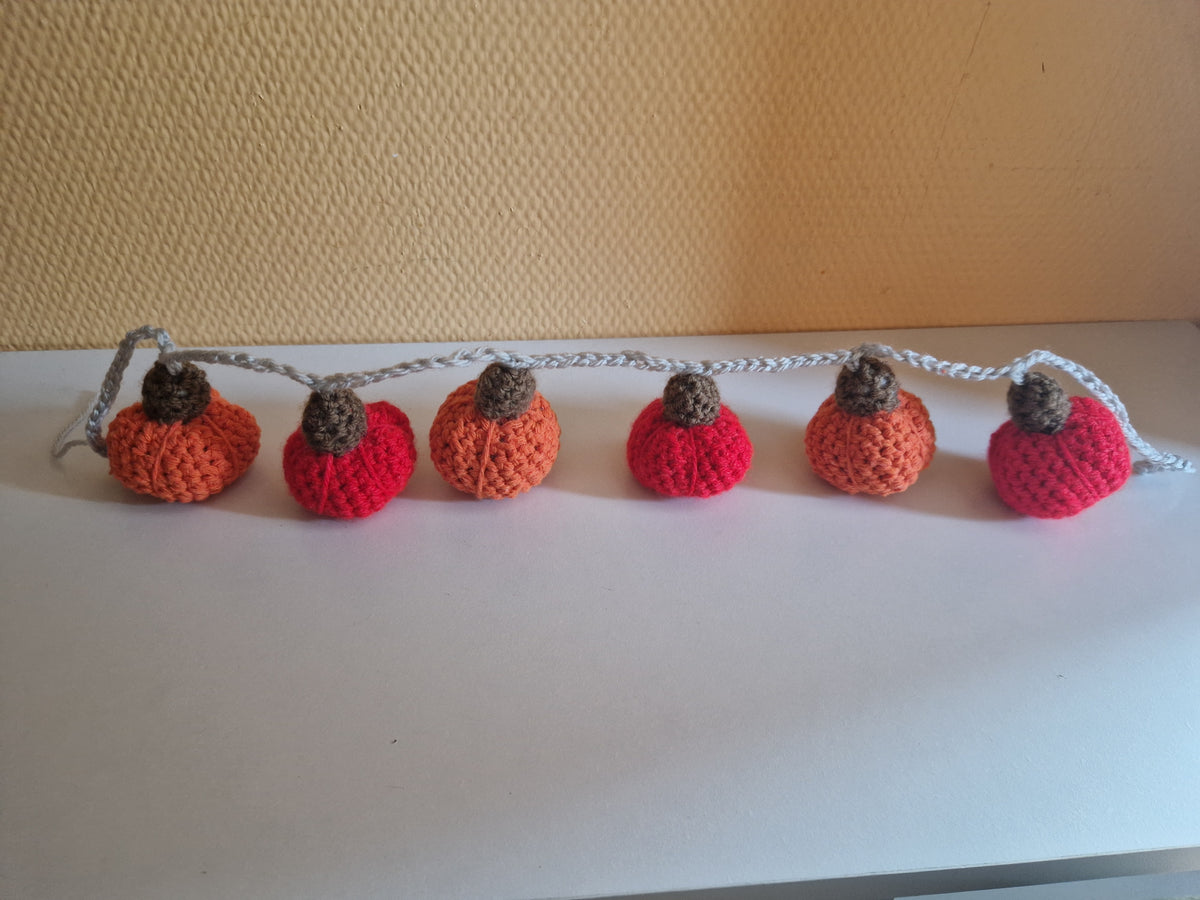Guirlande de citrouilles
