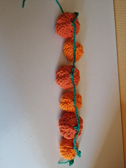 Guirlande de citrouilles